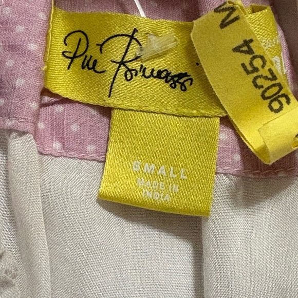 Anthropologie Maeve Pia Binazzi Tiered Off The Shoulder Dress in Novelty - SMALL - Picture 15 of 16